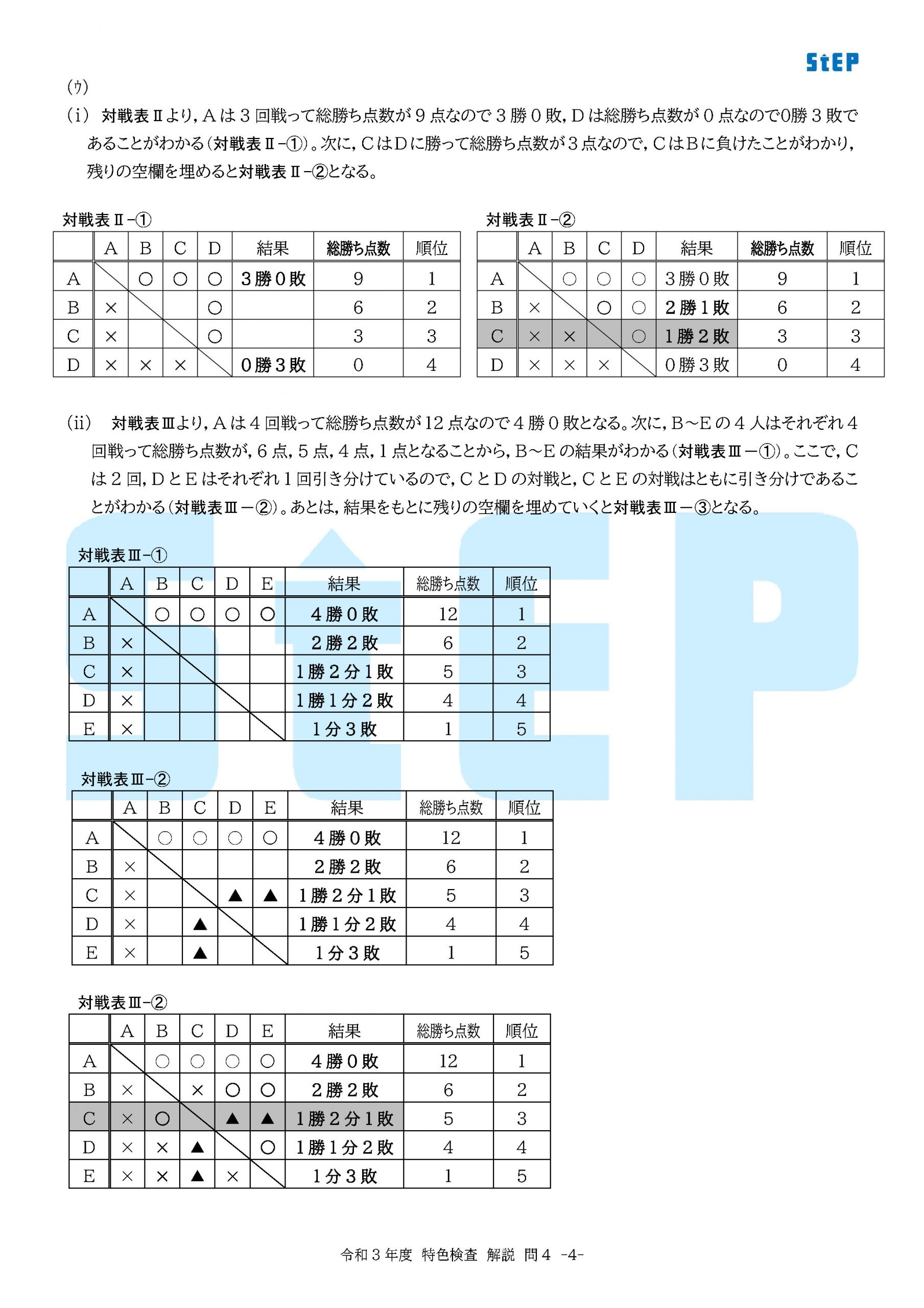 特色検査解説21 神奈川県公立高校入試 特色検査 共通問題 共通選択問題 解説 Stepあれこれブログ